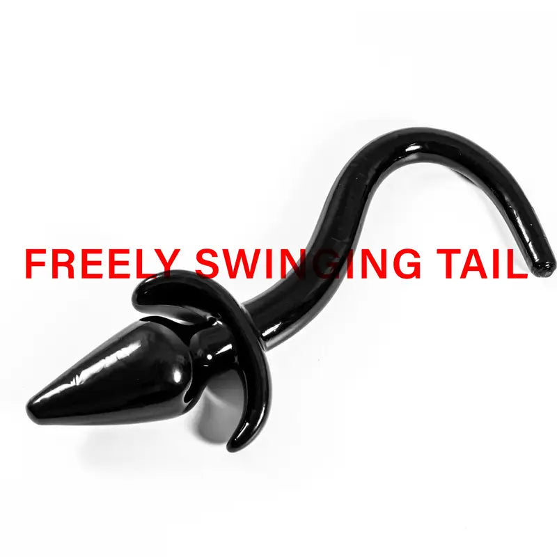 Sexual Disguise Dog Tail Anal Plug Double Head Dual Purpose Dog Tail