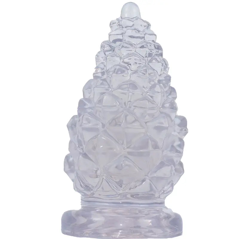 Silicone Pine Cone Shaped Butt Plug Anal Training Toy G Spot Stimulator