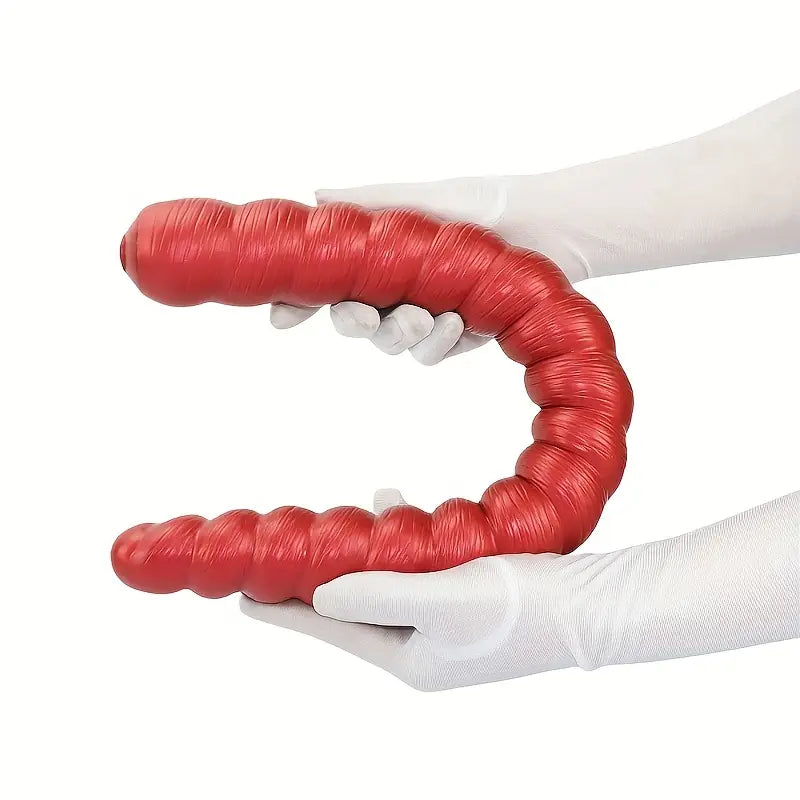 Extra Large Ribbed Anal Plug Deep Insert For Men Women Intimate Play