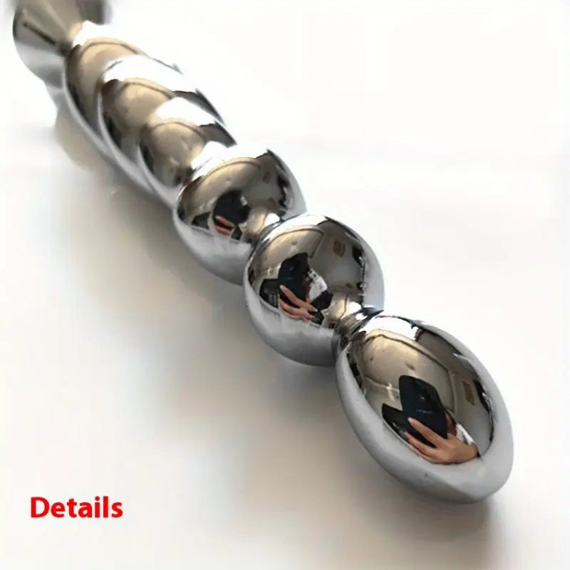 Rear Pleasure SM Massager Anal Stimulation Metal G-Spot Massage Wand