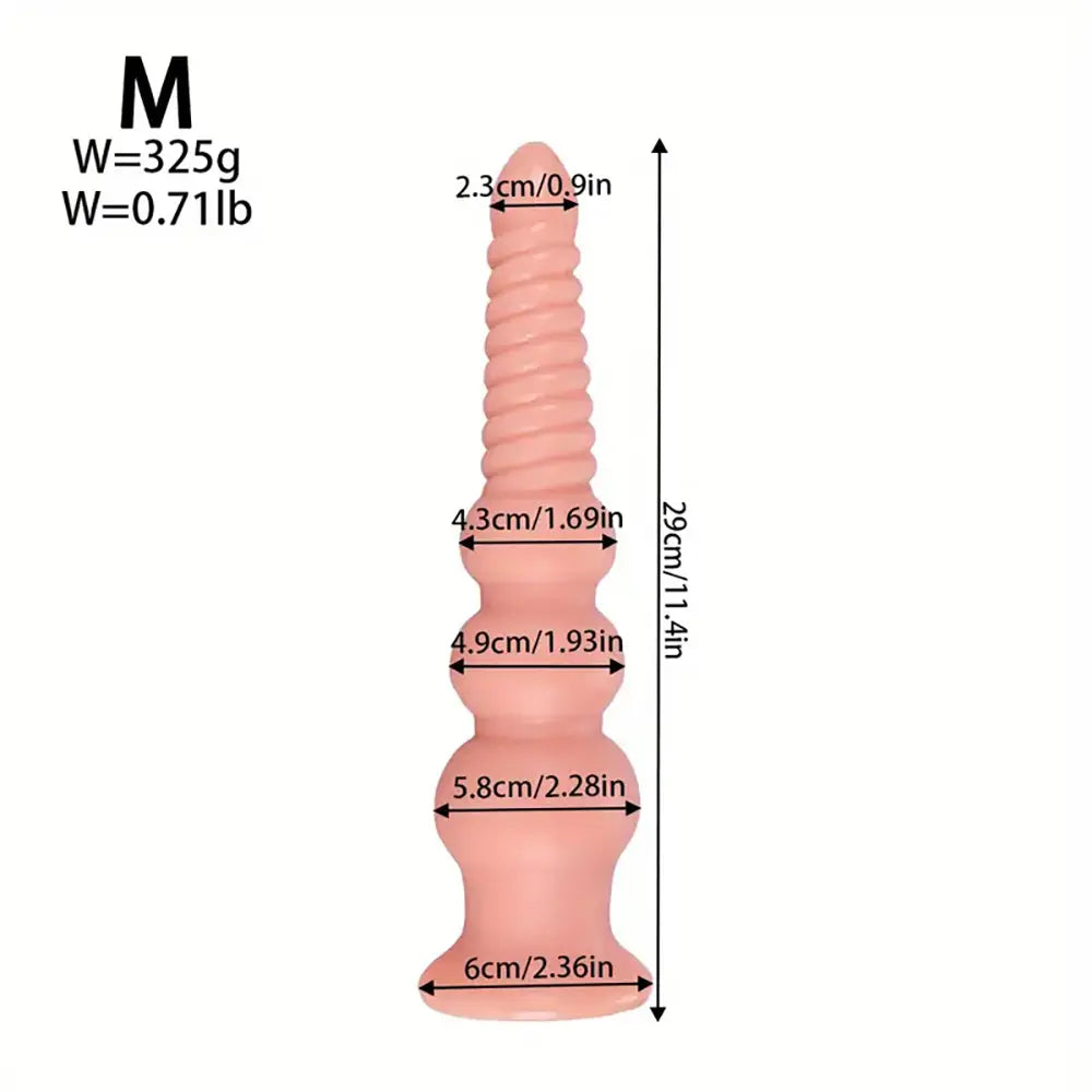 Multi-Specification Tail Pull-String Anal Plug Posterior Pleasure Toy