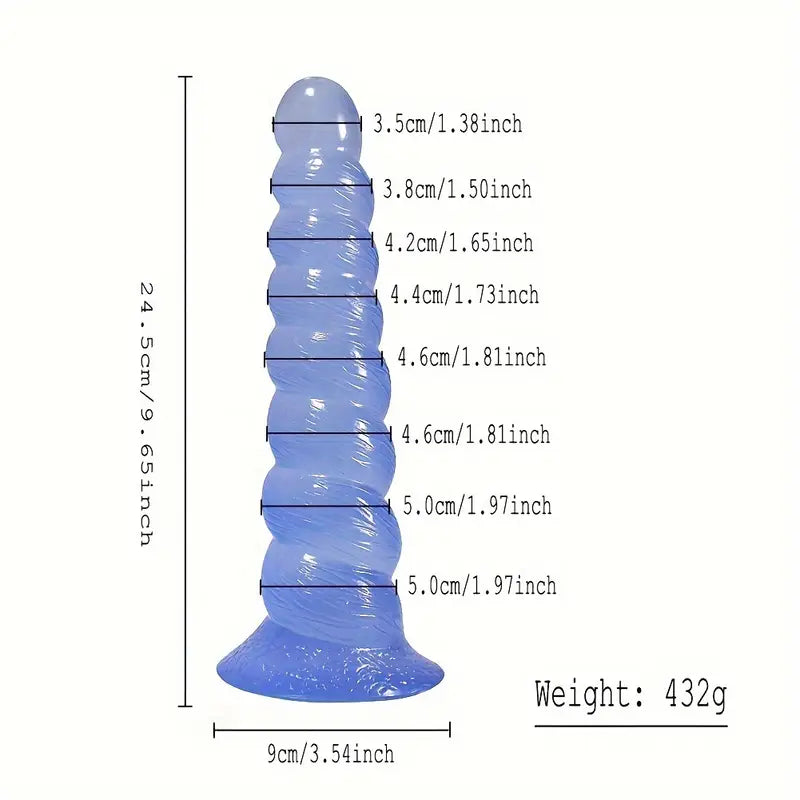 PVC Waterproof Non-Latex Anal Plug Vaginal Penetrator With Beads