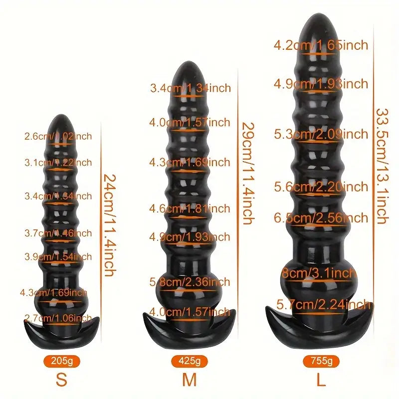 Large Anal Butt Plug Long Anal Bead Plug For Anal Expansion Stimulation