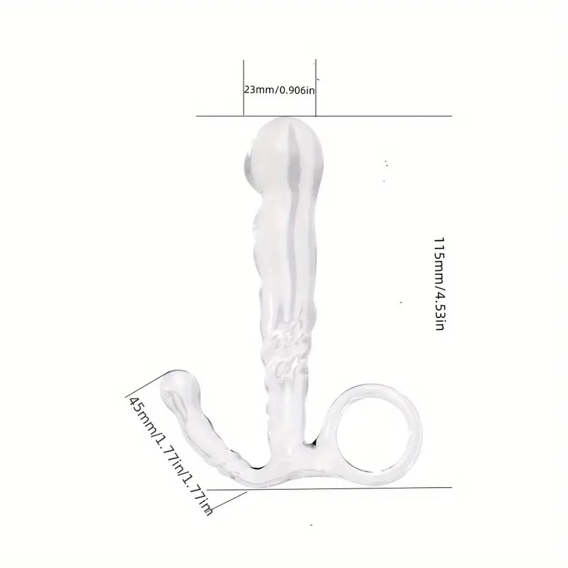 TPE Pull Bead Anal Plug Solid Color Female Sex Anal Plug For Dry Clean