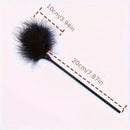 Anal Plug Tail Plus Feather Gradient Color Metal Anal Plug Tail Erotic Supplies