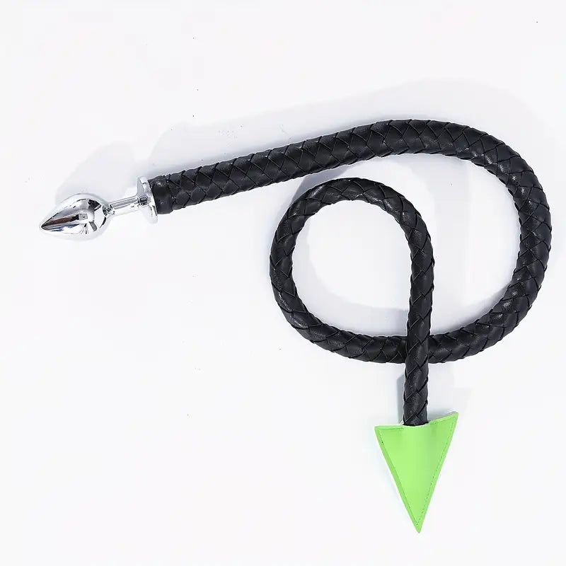 BDSM Whip Compilation Tail With Anal Plug Set Adult Sex Game Whip
