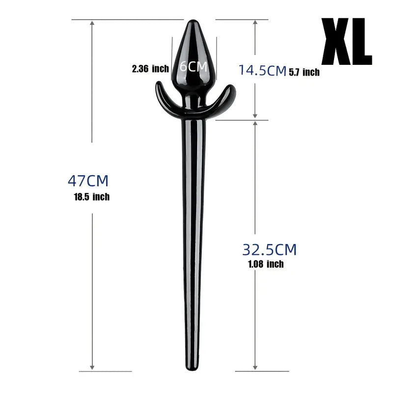 SM Anal Plug Sex Toy Anal Plug Double Head Extra Large Anal Dilator