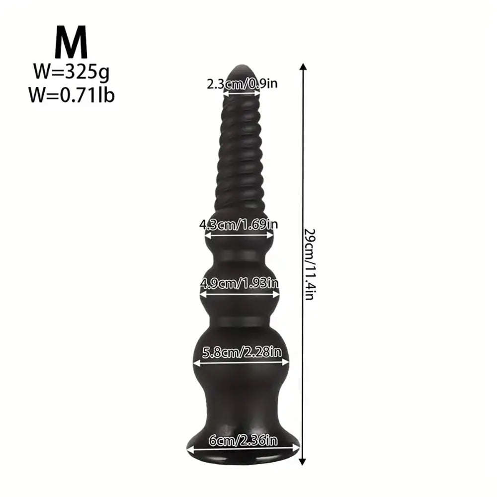 Multi-Specification Tail Pull-String Anal Plug Posterior Pleasure Toy