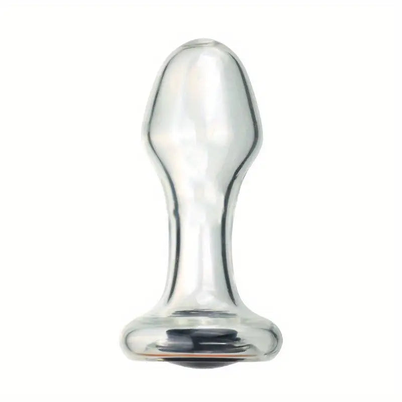 Hollow Transparent Peeping Tube Simulated Glass Dildo Flirting Adult Toy