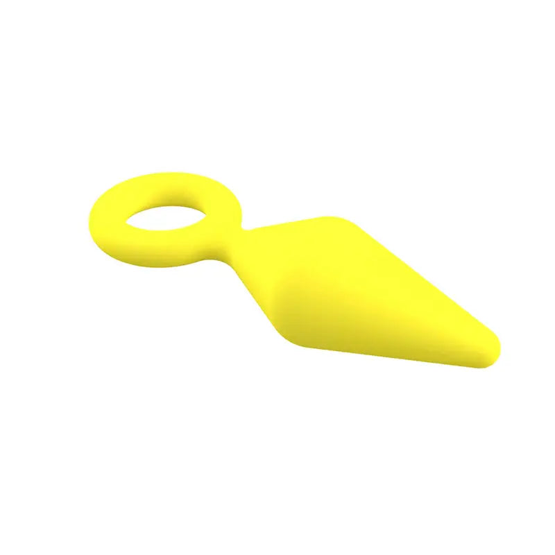 Unisex Dart Shape Silicone Butt Plug BDSM Games Flirting Adult Toy