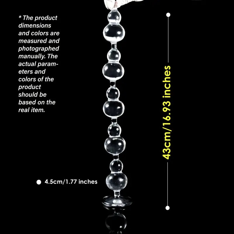 Extra-Large 20" Prostate Massage Beads Versatile Pleasure Toy For Men