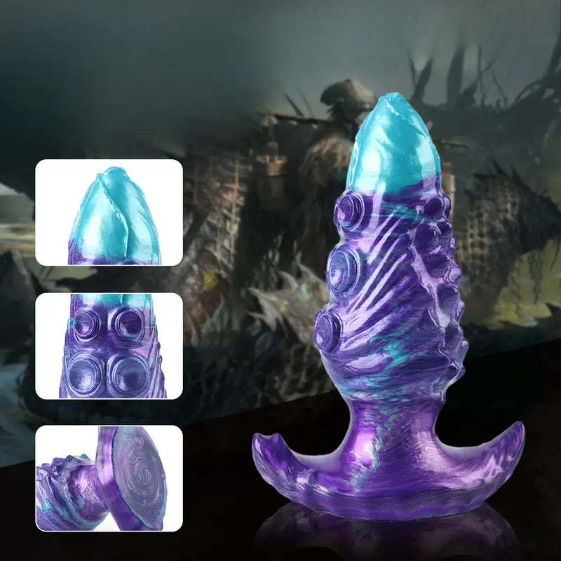 Large Wearable Silicone Realistic Giant Butt Plug Soft Anal Dildo