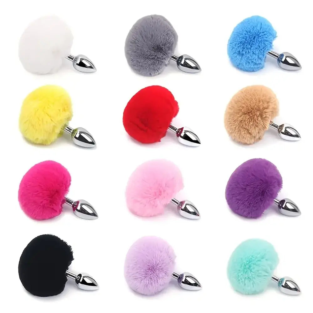 Fox Tail Anal Plug Animals Role-playing Sex Games Man Woman Sex Toy