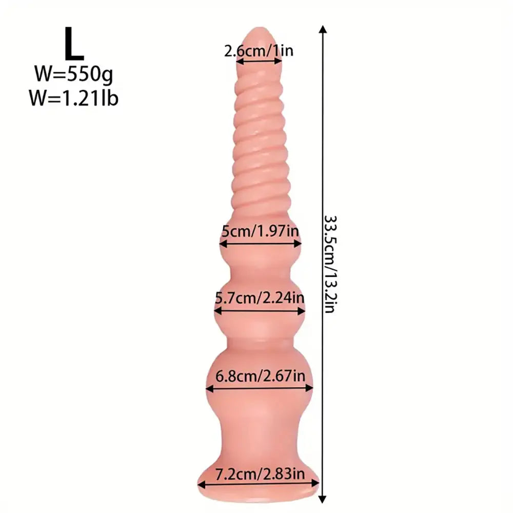 Multi-Specification Tail Pull-String Anal Plug Posterior Pleasure Toy