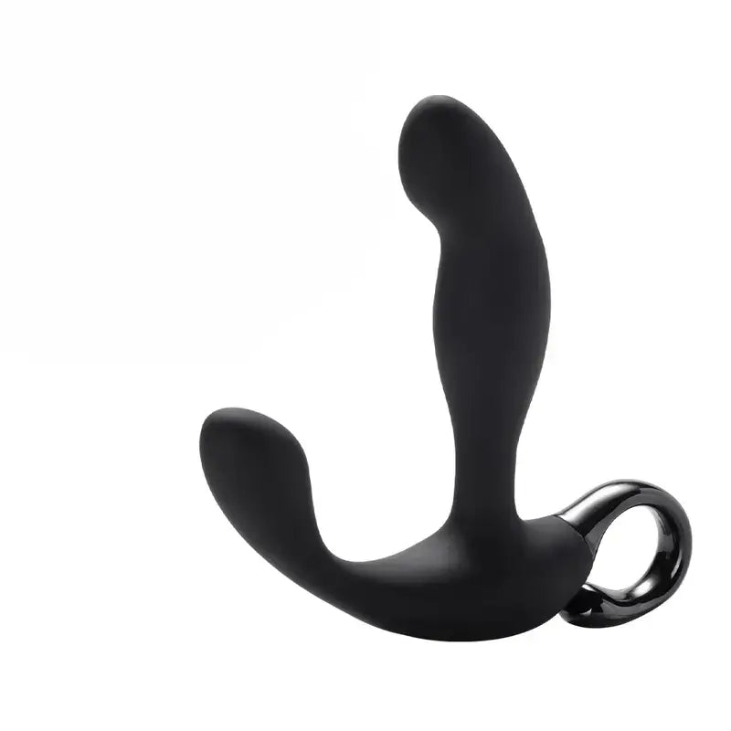 Ergonomic Prostate Massager USB Rechargeable 10 Vibration Tapping Modes