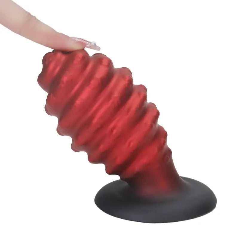 Flexible Silicone Conch Anal Plug Bendable Wistable For Stimulation