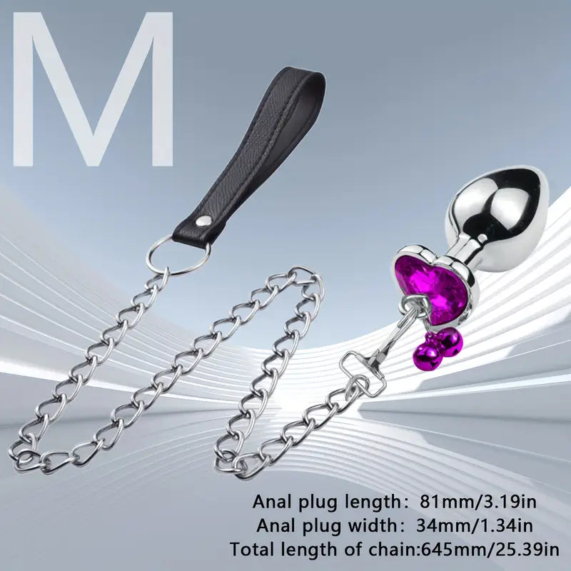 BDSM Butt Plug K Metal Sex Toy Fetish Stainless Steel Butt Plug