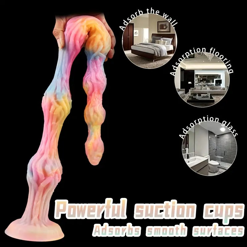 Realistic Tree Vine Beads Anal Prostate Massager Glowing Butt Plug