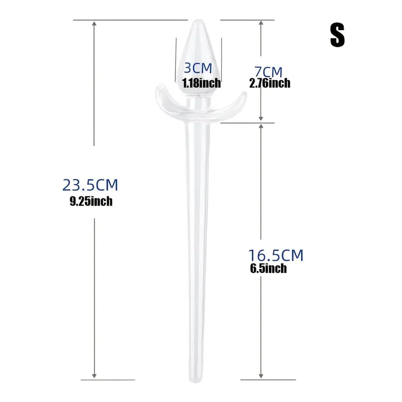 SM Anal Plug Sex Toy Anal Plug Double Head Extra Large Anal Dilator