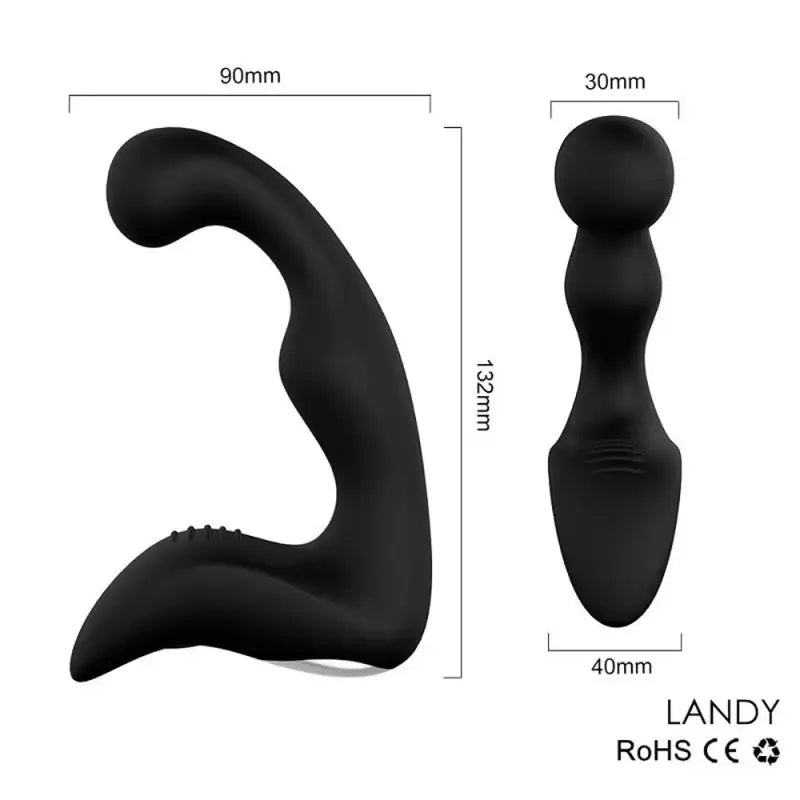 Silicone Prostate Massager 10 Speed Silent Anal Point Vibrator Sex Toy