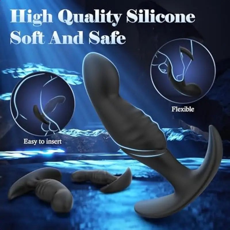 4pcs Silicone Butt Plug Set Anal Dildo Training Kit Sex Toys Prostate Toys