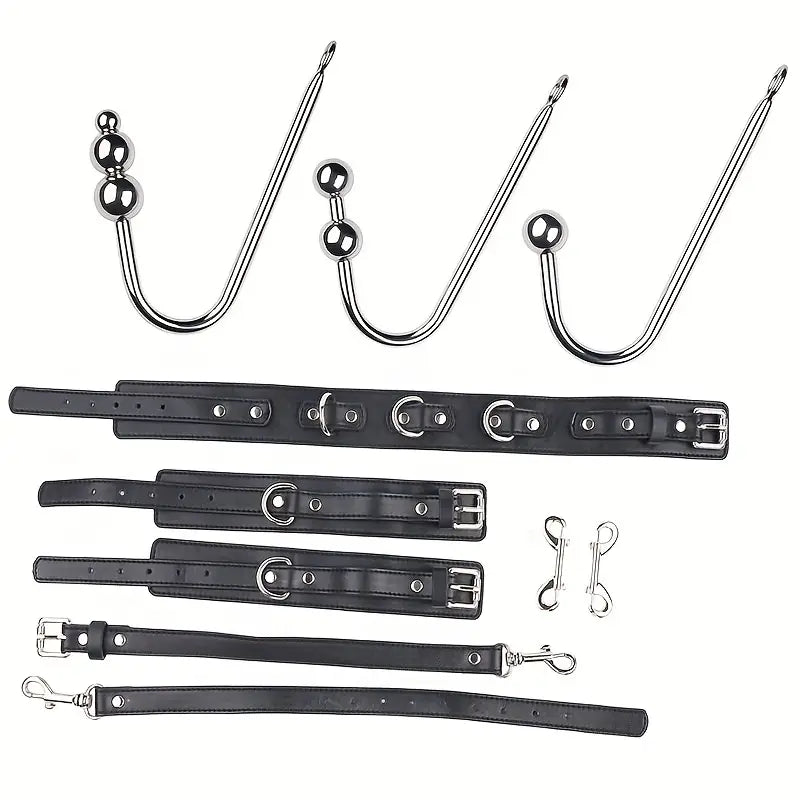 Alternative Anal Hook Set Bondage Collar Bondage Handcuffs Masturbation