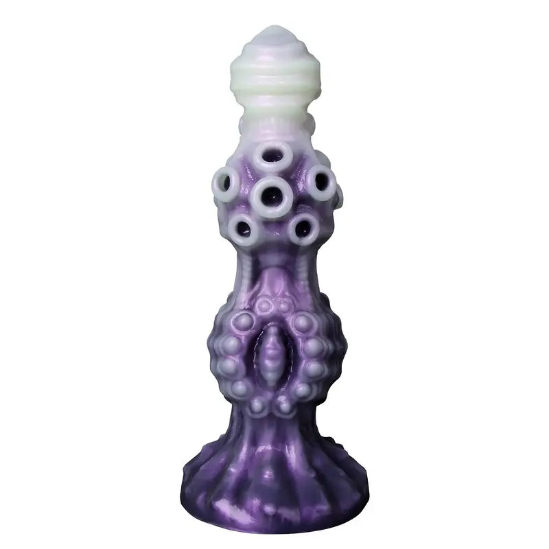 Alien Silicone Monster Dildo With Raised Points Non-Electric Intimate Toy