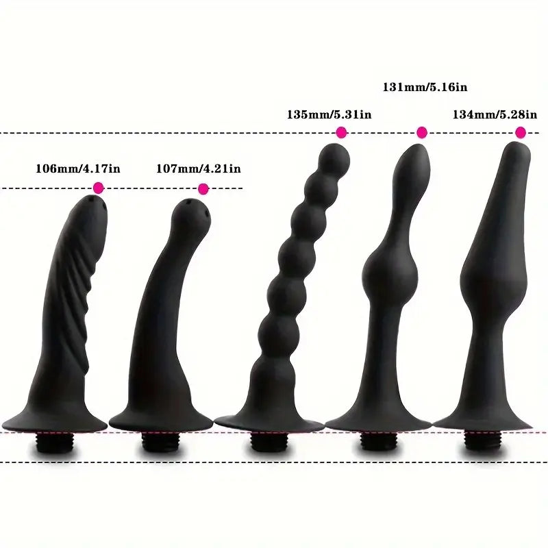 Douche Nozzle Vaginal Cleansing Shower Head Anus Clean Enema Cleaner