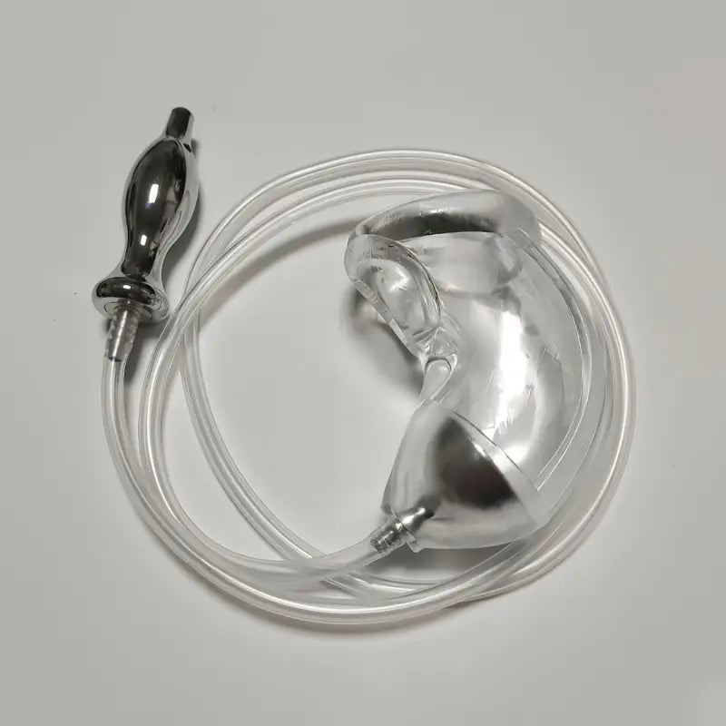Stainless Steel Dilator Expander Metal Penis Sleeve Anal Butt Enema Plug