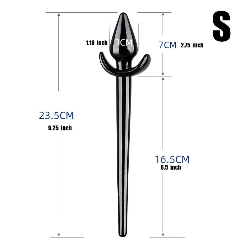 SM Anal Plug Sex Toy Anal Plug Double Head Extra Large Anal Dilator