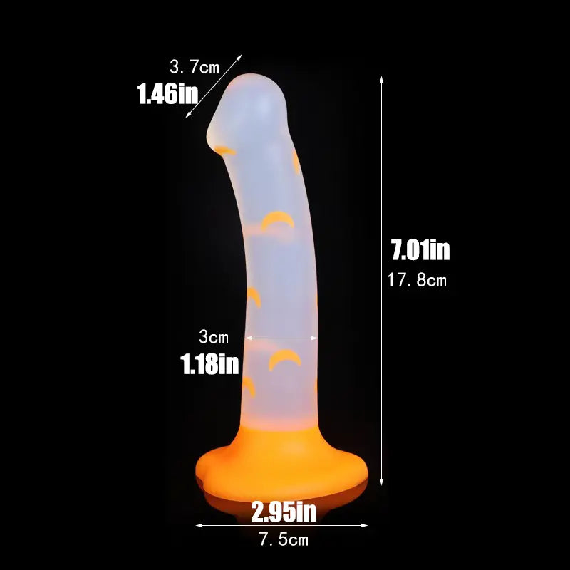 Luminous Liquid Silicone Anal Plug Tentacle Design Prostate Massager