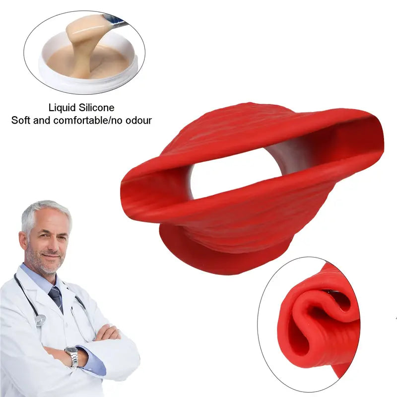 Hollow Butt Plug Silicone Soft Anal Dilatation Enema Prostate Massager