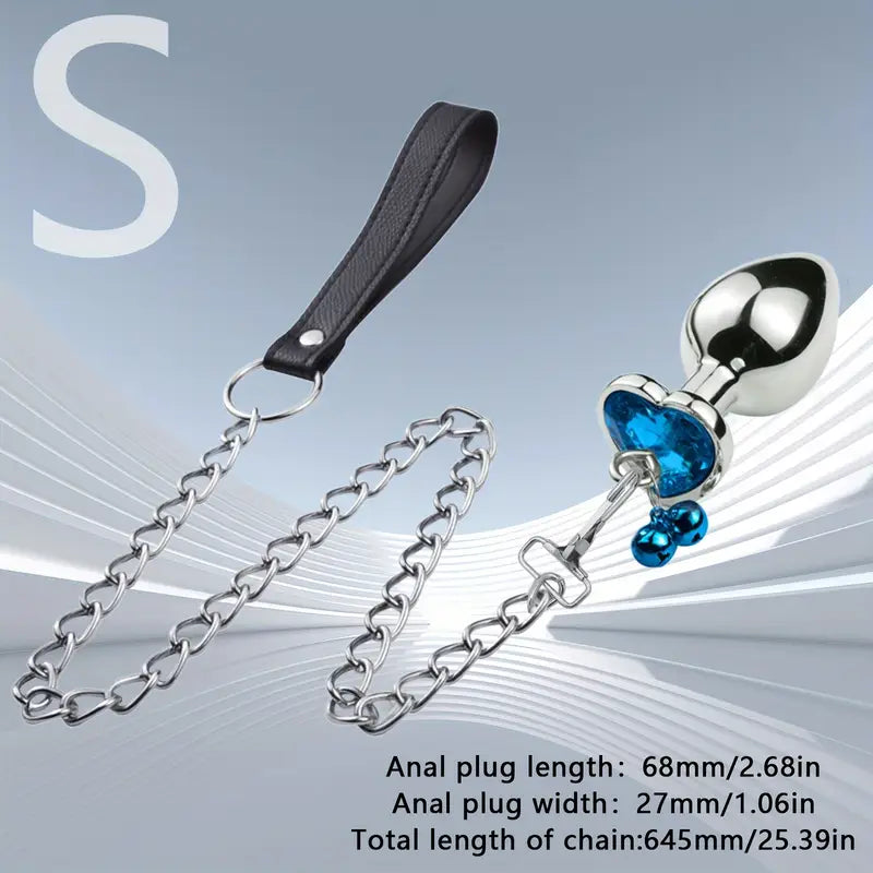 BDSM Butt Plug K Metal Sex Toy Fetish Stainless Steel Butt Plug