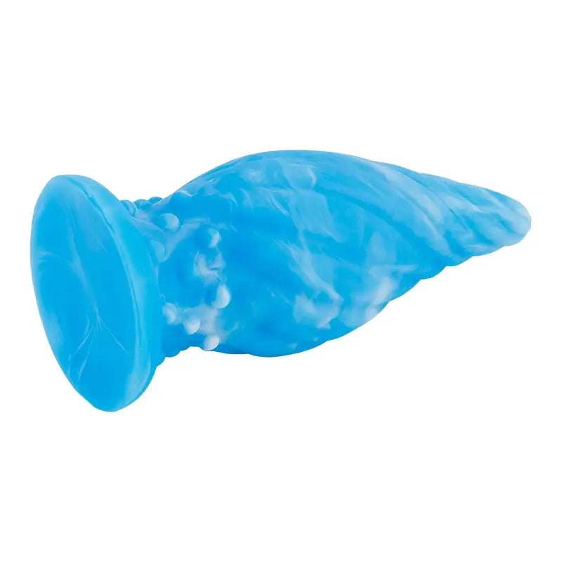 Liquid Silicone Anal Plug With Textured Stimulation Bumps For Secure Grip