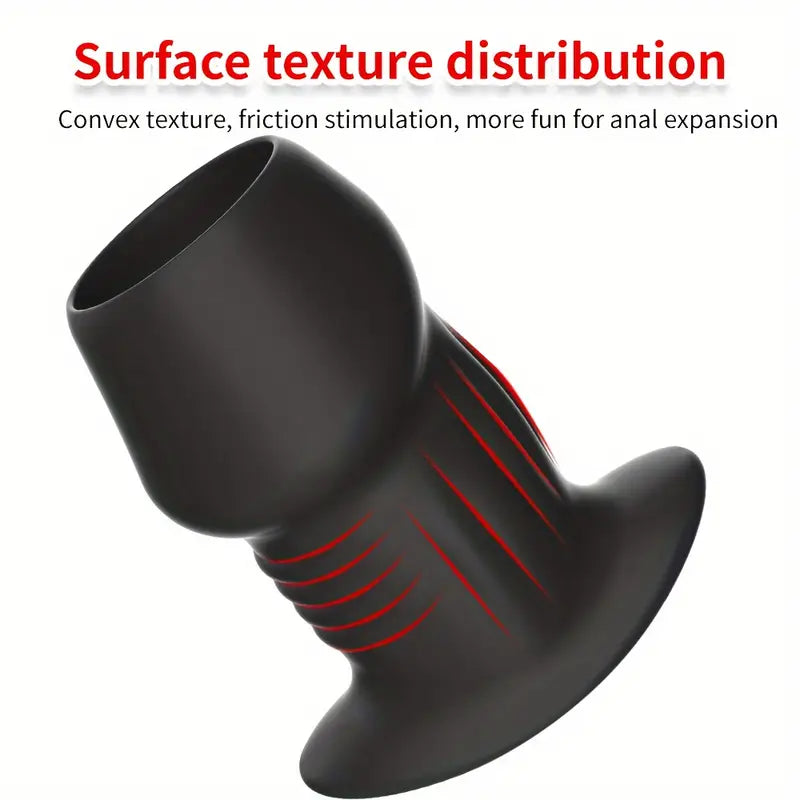 Adult Silicone Hollow Anus Plug Set Waterproof Suitable For Both Men