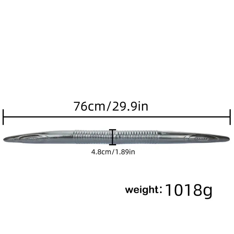 Extra Long 29.53in PVC Double Ended Anal Plug For Men Women