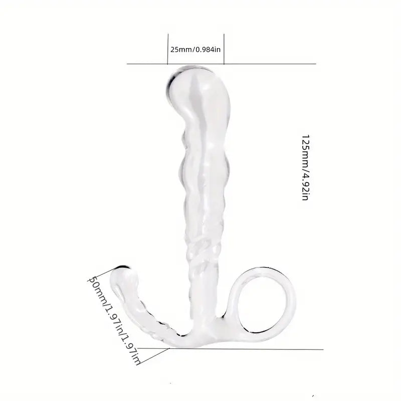 TPE Pull Bead Anal Plug Solid Color Female Sex Anal Plug For Dry Clean