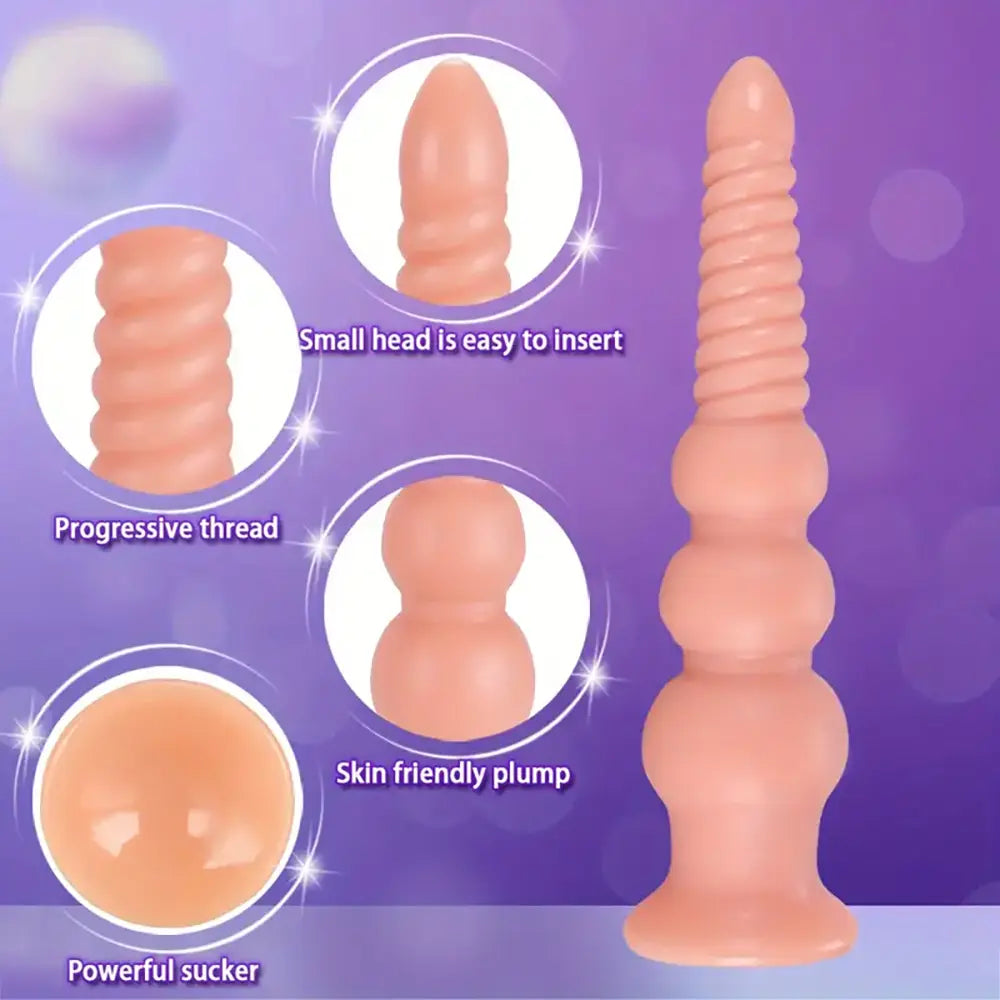 Multi-Specification Tail Pull-String Anal Plug Posterior Pleasure Toy