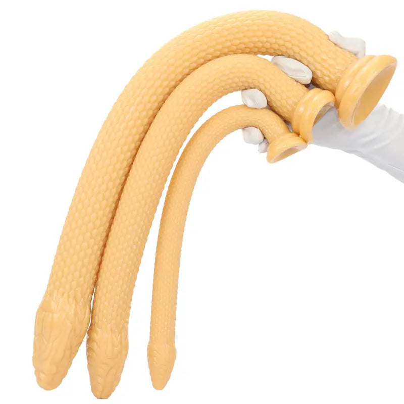 Special-shaped Snake Head Anal Plug Scales Stimulation Anal Expander