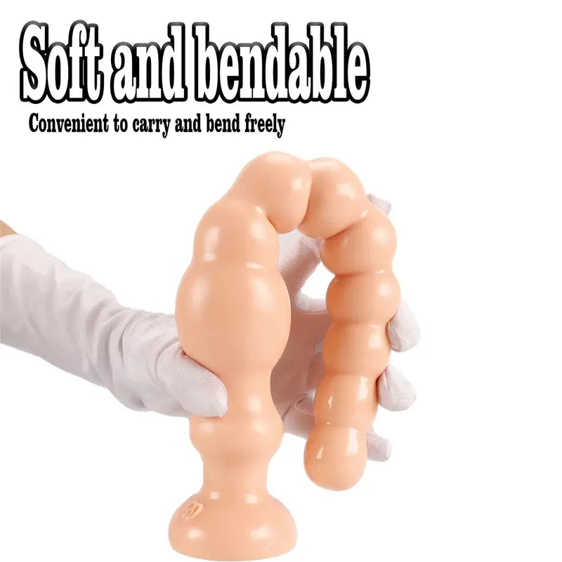 Long Anal Bead Smooth Anal Plug Big Butt Plug Sex Toy For Men Women