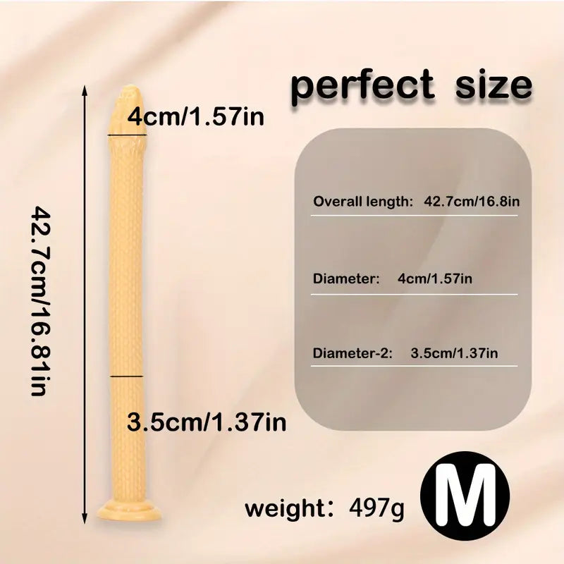 Special-shaped Snake Head Anal Plug Scales Stimulation Anal Expander