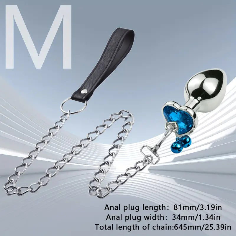 BDSM Butt Plug K Metal Sex Toy Fetish Stainless Steel Butt Plug