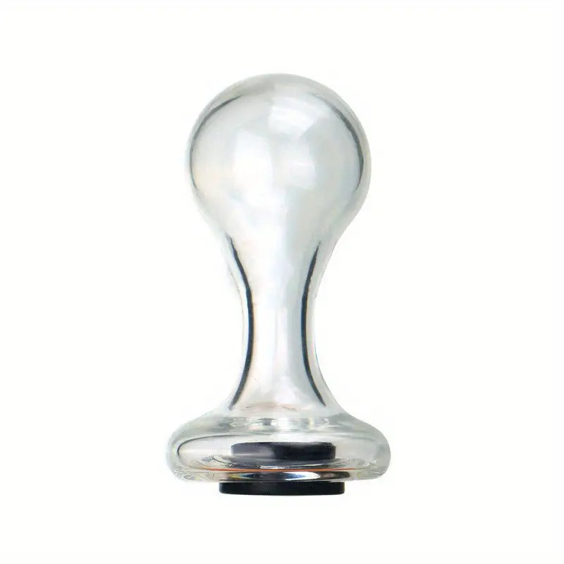 Hollow Transparent Peeping Tube Simulated Glass Dildo Flirting Adult Toy