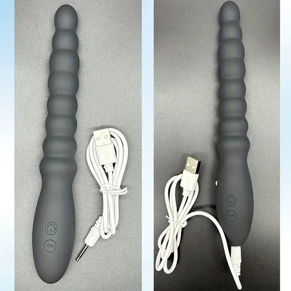 Rechargeable Ball Anal Plug With 10 Vibration Modes G Spot Vibrator