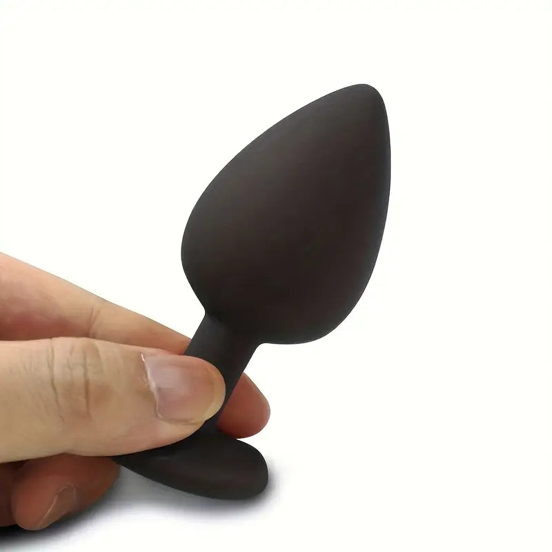 Diamond Bottom Silicone Anal Plug Butt Anal G-Spot Sex Stimulator