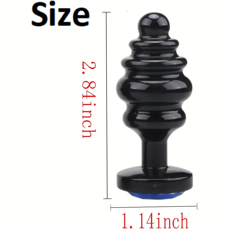 Luxury Jewelry Design Fetish Stainless Steel Anal Butt Plug Adult Sex Toy