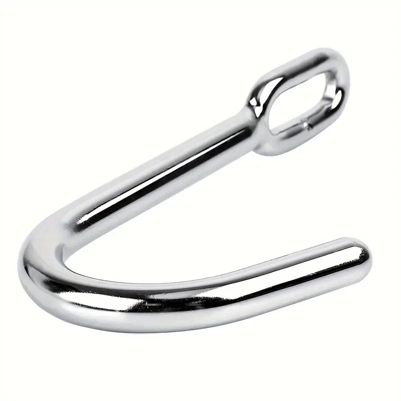 Stainless Steel Anal Hook Restraint Toy Metal Anal Sex Toy For Men Women