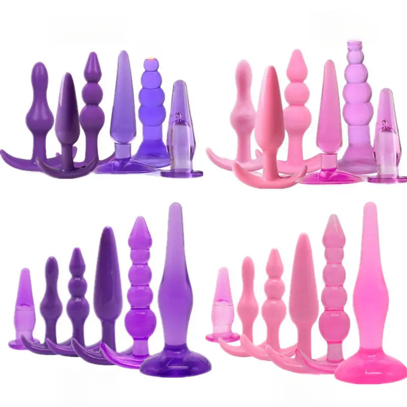 Different Sizes And Styles Suitable For Beginners Butt Plug Set