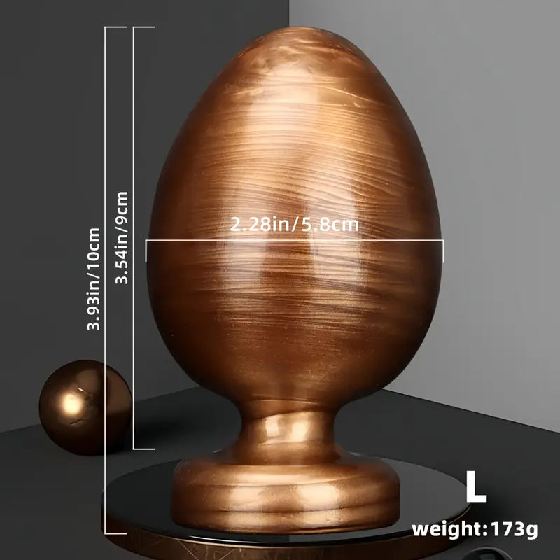 Flexible PVC Anal Plug Sex Toy Comfortable Anal Dilation Insert