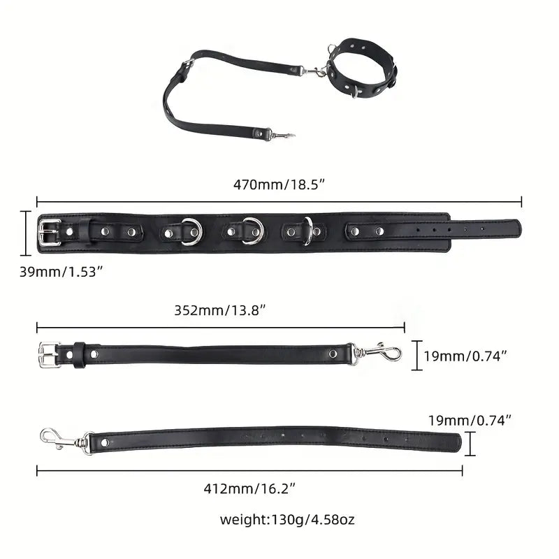 Alternative Anal Hook Set Bondage Collar Bondage Handcuffs Masturbation